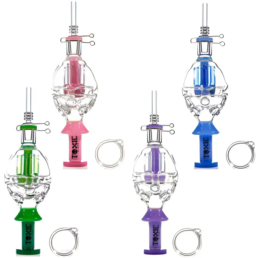 【hello collector】 TXNC21- Toxic Fabb Egg Nectar Collector - MK100 Glass