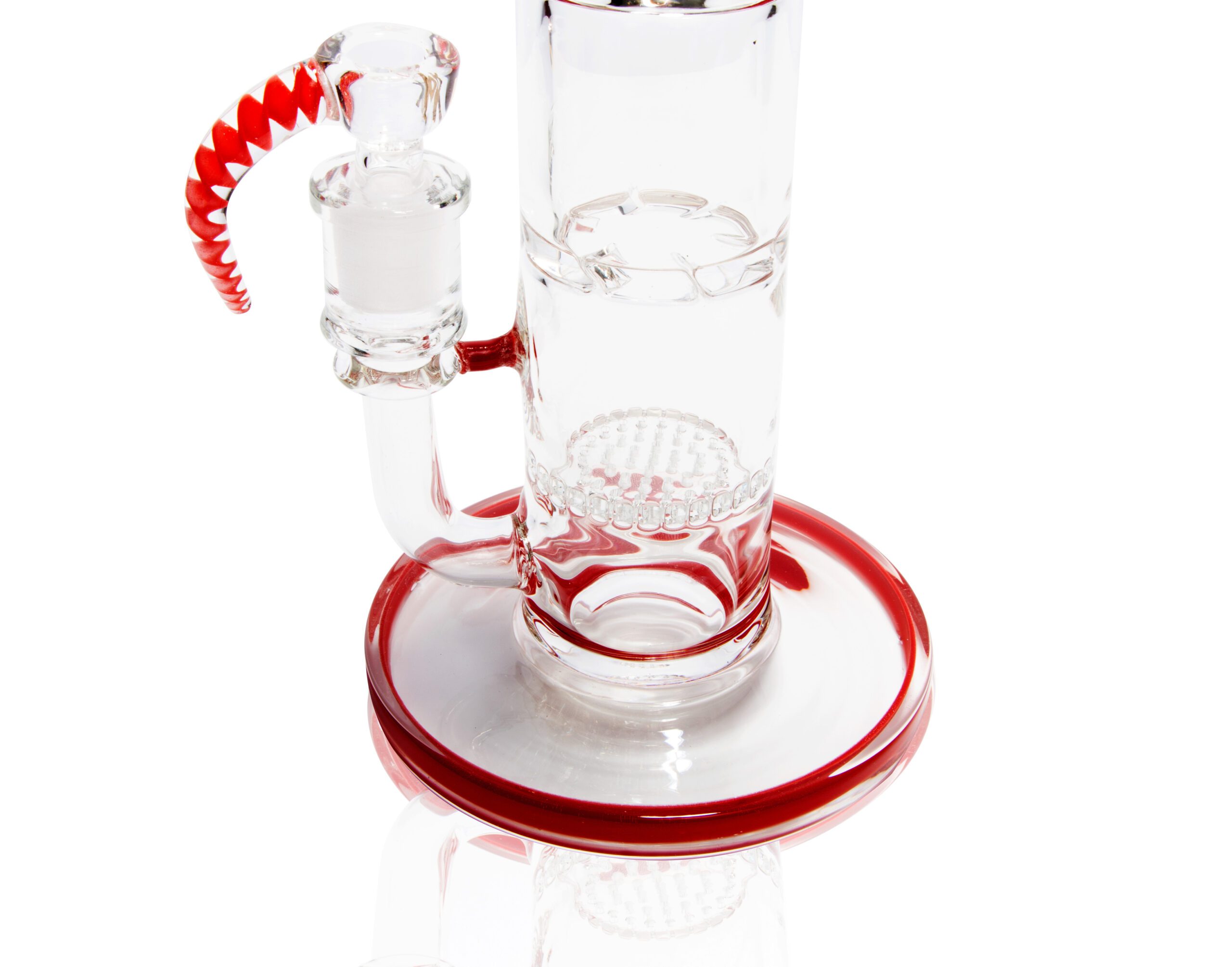 Savage Garden - 10 inch Honeycomb Percolator Water Pipe -SmokeDay