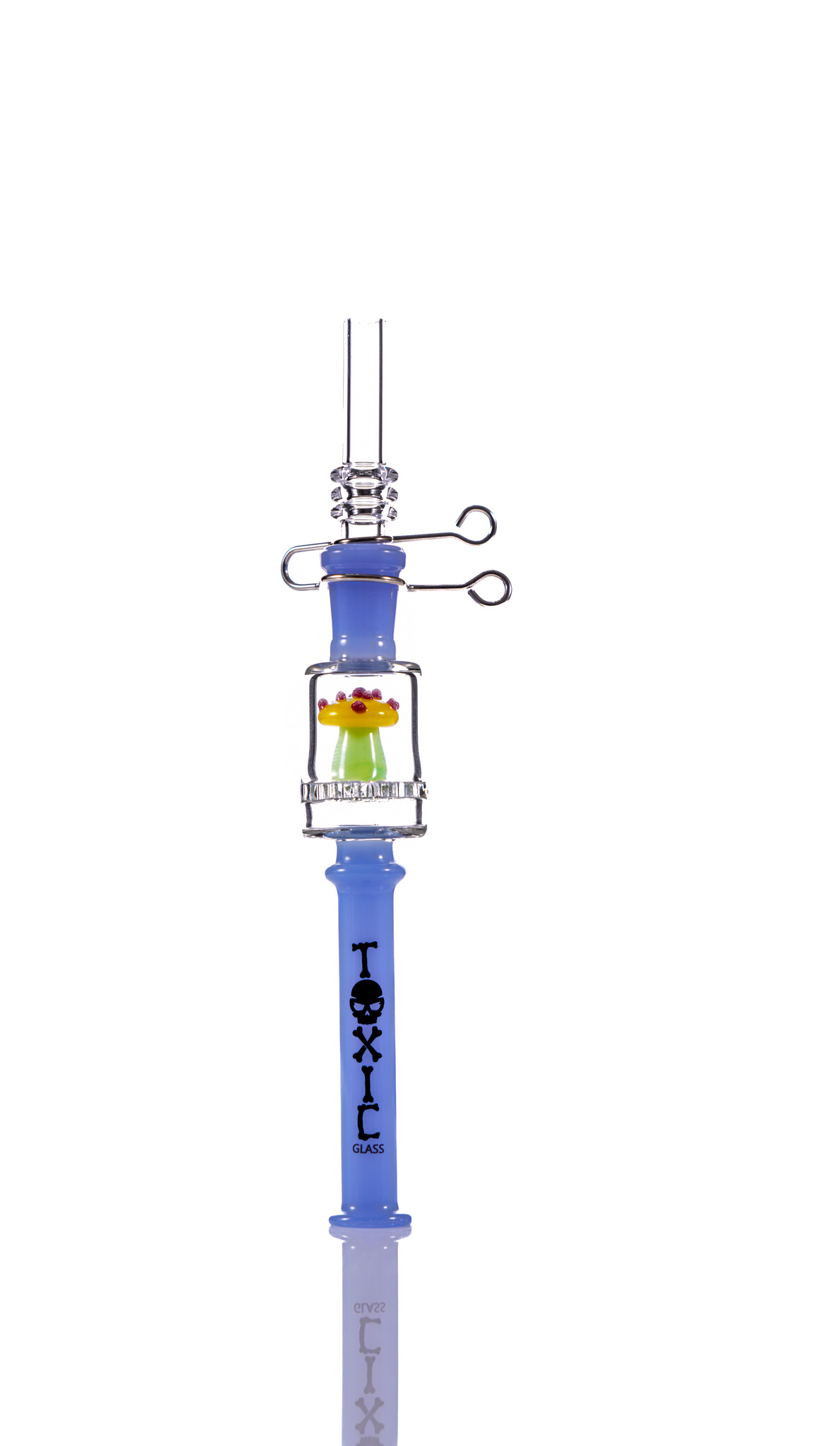 TXNC24- Toxic Dotted Mushroom Nectar Collector Straw W