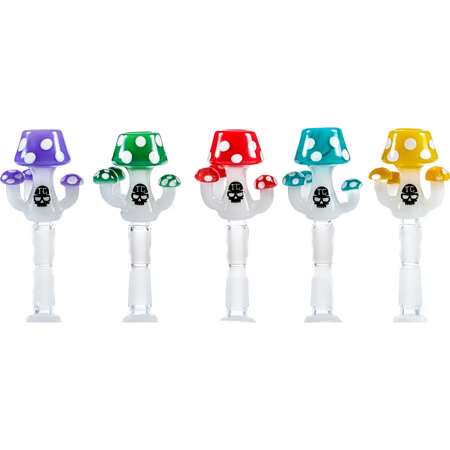 Toxic Mushroom Bowl 14mm(Pack of 5) (TXBL7)